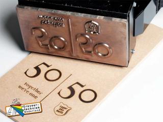 Voorbeeld brandstempel 200x100mm leger des heils